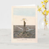 Vrijheid verlicht de wereld | Charles Magnus Kaart (Gele Bloem)