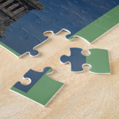 Vrijheid Verlichting van de wereld - Vrijheidsbeel Legpuzzel (Zijkant)