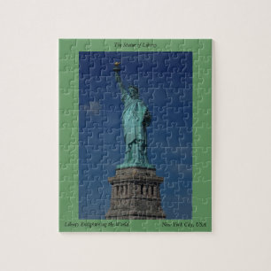 Vrijheid Verlichting van de wereld - Vrijheidsbeel Legpuzzel