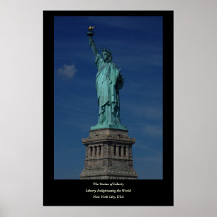 Vrijheid Verlichting van de wereld - Vrijheidsbeel Poster