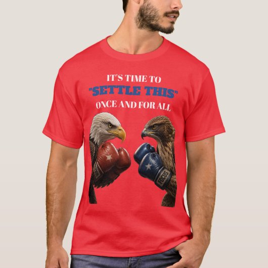 Vrijheid versus focus in de ring t-shirt (Voorkant)