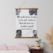 VRIJHEID VIEREN HANGEND WANDKLEED (Slaapkamer)