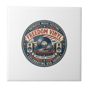 Vrijheid Vinyl Patriottisch Patriottische Vinylpla Tegeltje