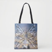 Vrijheid Vlinder Tote Bag (Voorkant)