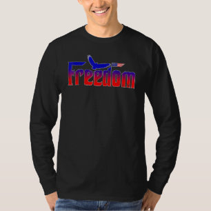 Vrijheid voor alle patriottische vlaggen voor Amer T-shirt