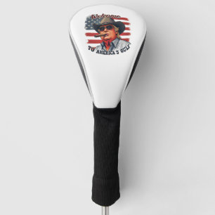 Vrijheid voor Amerika's Golf Amerikaan Trump  Golfheadcover