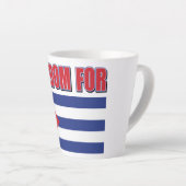 Vrijheid voor Cuba Latte Mok (Rechterhoek)