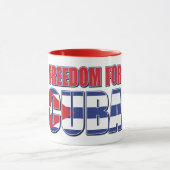 Vrijheid voor Cuba Mok (Midden)