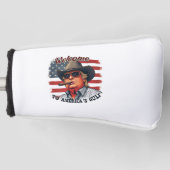 Vrijheid voor de Amerikaanse Golf Trump Golfheadcover (Voorkant)
