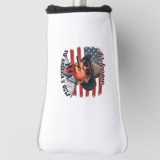 Vrijheid voor de Amerikaanse Golf Trump Golfheadcover (Draai 90)