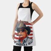 Vrijheid voor de Amerikaanse Golf Trump Schort (Insitu)