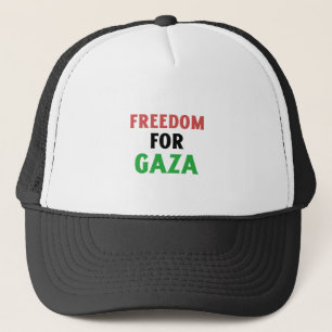 Vrijheid voor de genocide in Gaza Trucker Pet