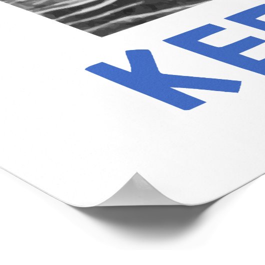 Vrijheid voor iedereen — blijf vliegen poster (Hoek)