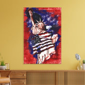 Vrijheid voor Iedereen Canvas Afdruk (Insitu (Woonkamer))