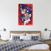 Vrijheid voor Iedereen Canvas Afdruk (Insitu (Slaapkamer))