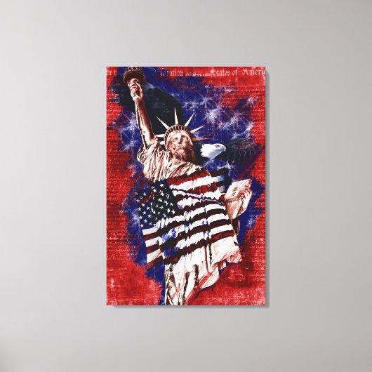 Vrijheid voor Iedereen Canvas Afdruk (Voorkant)