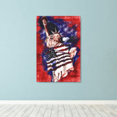 Vrijheid voor Iedereen Canvas Afdruk (Insitu (Houten vloer))