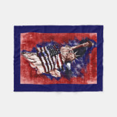Vrijheid voor Iedereen Fleece Deken (Voorkant (Horizontaal))
