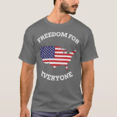 Vrijheid voor iedereen t-shirt (Voorkant)