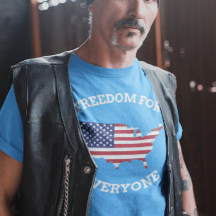 Vrijheid voor iedereen t-shirt
