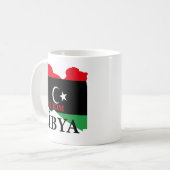 Vrijheid voor Libië Koffiemok (Voorkant links)