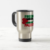 Vrijheid voor Palestina Reisbeker (Voorkant links)