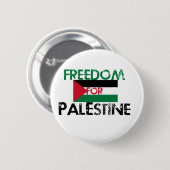 Vrijheid voor Palestina Ronde Button 5,7 Cm (Voorkant /achterkant)