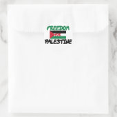 Vrijheid voor Palestina Ronde Sticker (Tas)