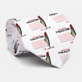 Vrijheid voor Palestina Stropdas (Opgerold)