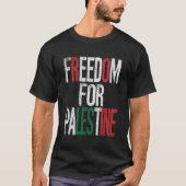 Vrijheid voor Palestina T-shirt (Voorkant)
