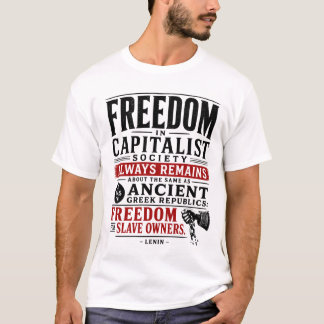 Vrijheid voor Slavenhouders T-shirt