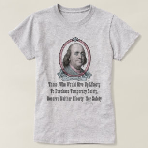 Vrijheid voor veiligheid T-shirt