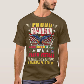Vrijheid: vrije trots kleinzoon van een Vietnam ve T-shirt