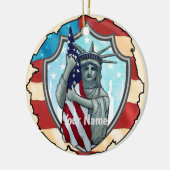 Vrijheid VS  Keramisch Ornament (Links)
