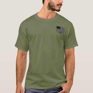 VRIJHEID, WAPENS, RELIGIE 250 Koloniale Vlag T-shirt