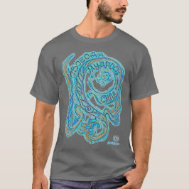 Vrijheid, wijsheid en kracht met Dragon, Russisch T-shirt