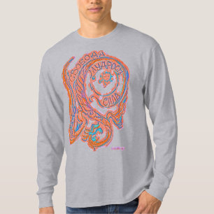 Vrijheid, wijsheid en kracht met Dragon, Russisch T-shirt