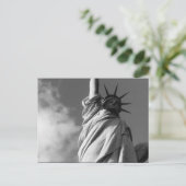 vrijheid zwart - wit briefkaart (Staand voorkant)