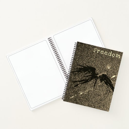 Vrijheidgezelschap met scharnierende figuur in de notitieboek (Binnen)