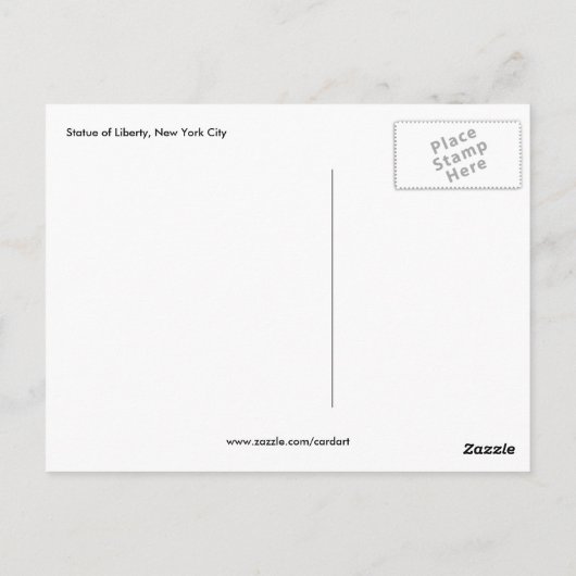 vrijheids terug briefkaart (Achterkant)