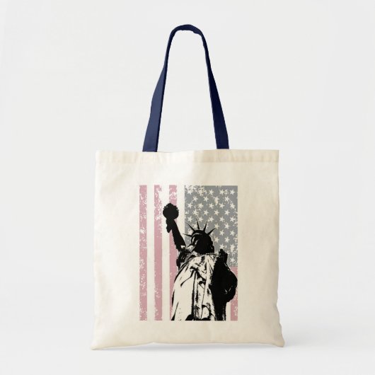 Vrijheidsachtergrond Tote Bag (Voorkant)