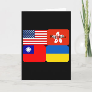Vrijheidsalliantie Usa Hong Kong Republiek Taiwan Kaart