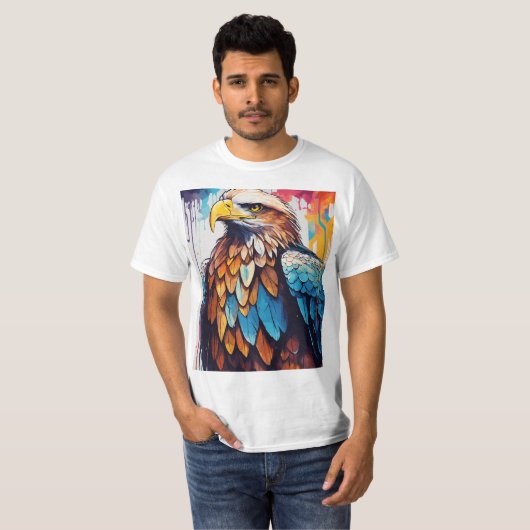 "Vrijheidsarend" T-shirt (Voorkant volledig)