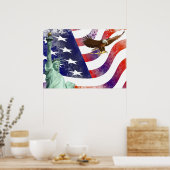 Vrijheidsbaldenarend Poster (Keuken)