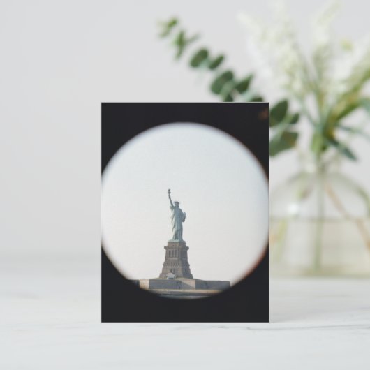 Vrijheidsbeeld 1886 briefkaart (Staand voorkant)