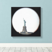 Vrijheidsbeeld 1886 canvas afdruk (Insitu (Houten vloer))