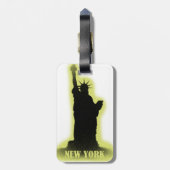  vrijheidsbeeld 2 bagagelabel (Achterkant verticaal)