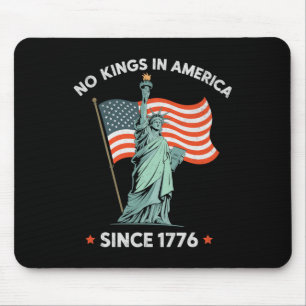 Vrijheidsbeeld 4 juli Geen koningen in Amerika Zon Muismat