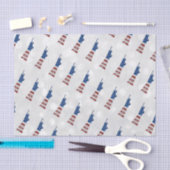 Vrijheidsbeeld 4 juli glitter tissuepapier (Craft)