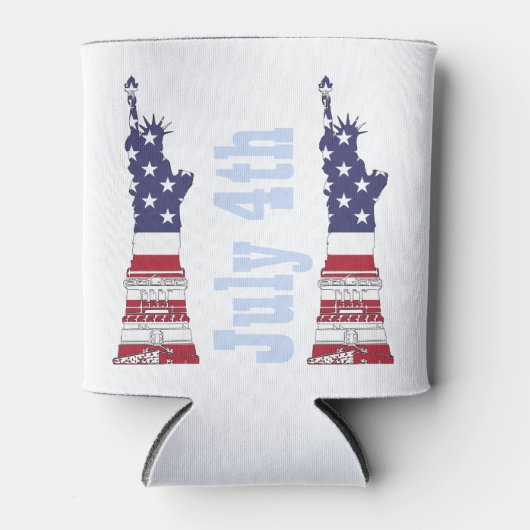 Vrijheidsbeeld, 4 juli Koelbox Blikjeskoeler (Voorkant)